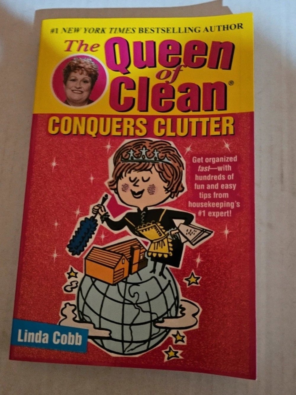 Vintage The Queen Of Cleqn Conquers Clutter Paperback